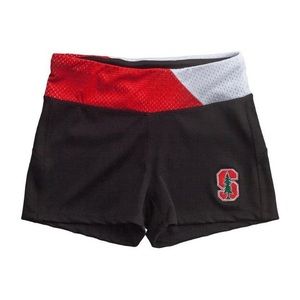Nuyu Stanford University Black Yoga Shorts